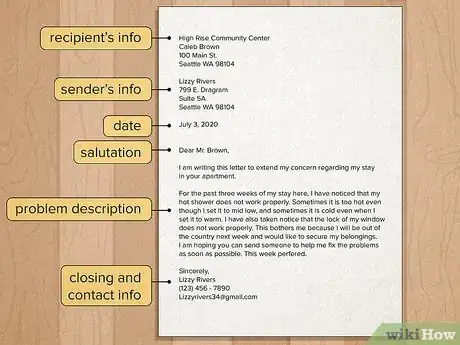 Image titled Write a Tenant Complaint Letter Step 3