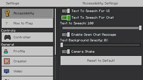 Image titled Turn on text to speech in minecraft step 14