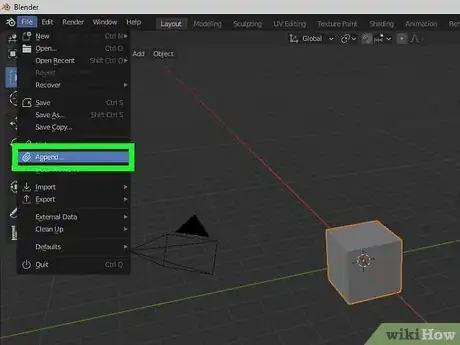 Image titled Import Models Into Blender on PC or Mac Step 9