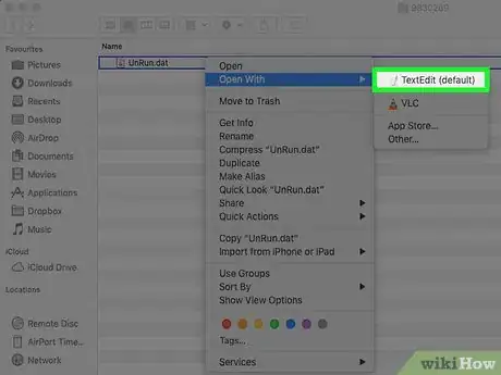 Image titled Open a DAT File on Mac Step 3