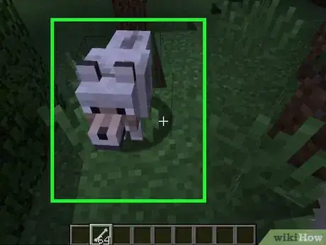 Image titled Tame and Breed a Dog on Minecraft Step 2