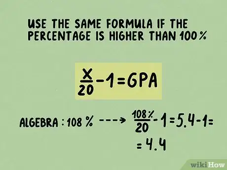 Image titled Convert a Percentage into a 4.0 Grade Point Average Step 3