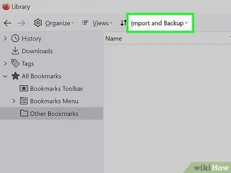 Image titled Import Bookmarks in Firefox Step 15