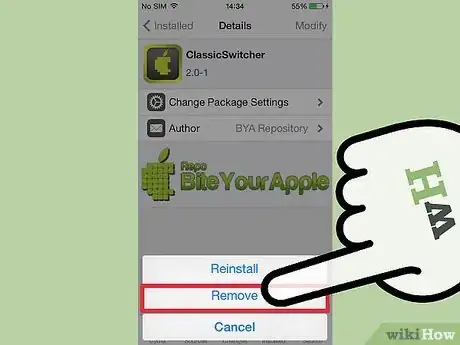 Image titled Remove Cydia Apps Step 6