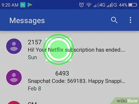 Image titled Hide Messages on Android Step 2