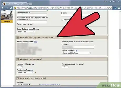 Image titled Prepare a Paid UPS Shipping Label Online Step 5