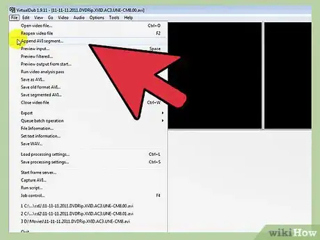 Image titled Merge AVI Files Step 5
