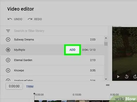 Image titled Add Music to YouTube Videos Step 11