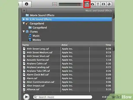 Image titled Add Garageband to iMovie Step 2