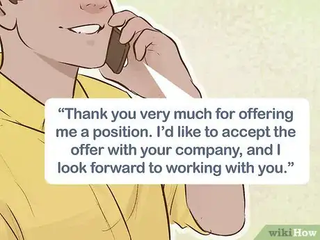 Image titled Accept a Job Offer over the Phone Step 6