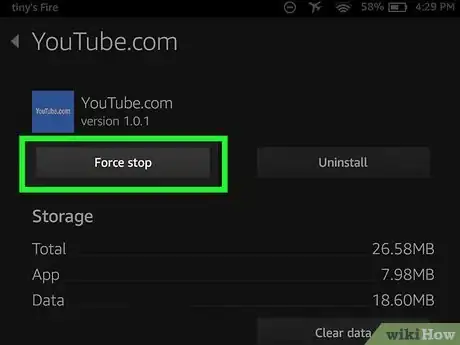 Image titled Close Apps on the Kindle Fire HD Step 5