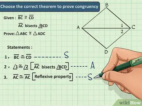 Image titled Write a Congruent Triangles Geometry Proof Step 3