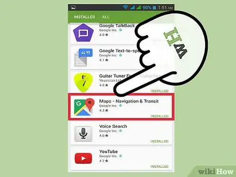 Image titled Update Google Maps on Android Step 4
