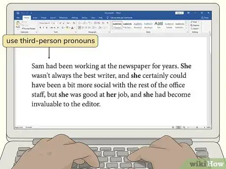 Image titled Write Close Third Person Step 2