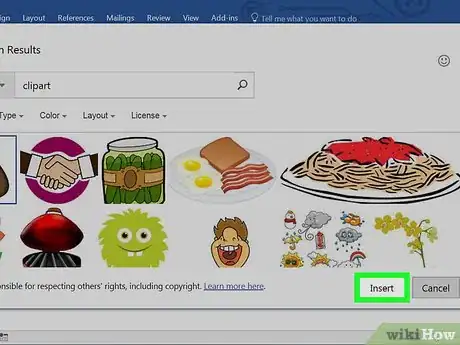 Image titled Add Clip Art to Microsoft Word Step 6