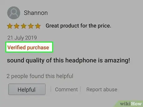 Image titled Spot a Fake Review on Amazon Step 6