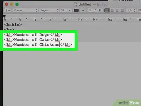 Image titled Create a Table in HTML Step 5