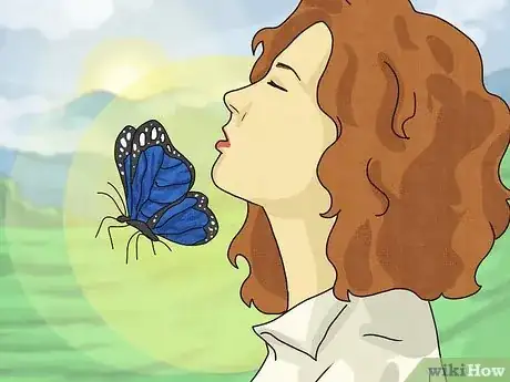 Image titled What Does It Mean when a Butterfly Lands on You Step 7