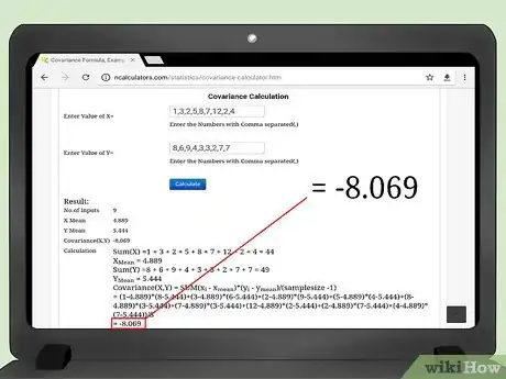 Image titled Calculate Covariance Step 23