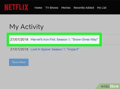 Image titled Delete Recently Watched Movies or Shows on Netflix Step 6