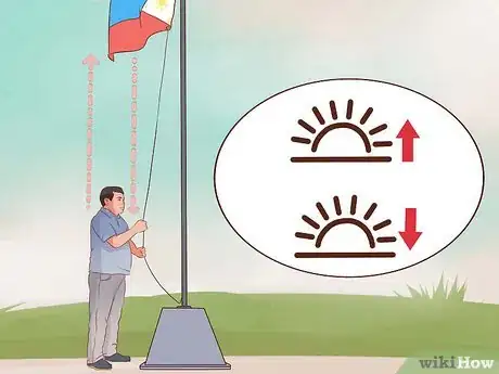 Image titled Practice National Flag Etiquette Step 8