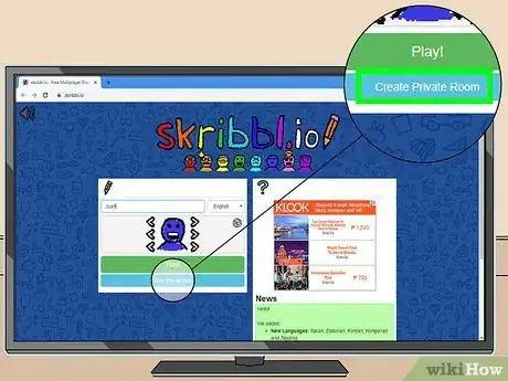 Image titled Create a Private Room in Skribbl.io Step 7