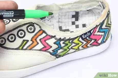 Image titled Decorate Canvas Shoes With Markers Step 11