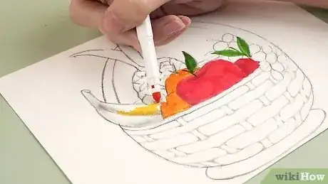 Image titled Draw a Basket of Fruit Step 13