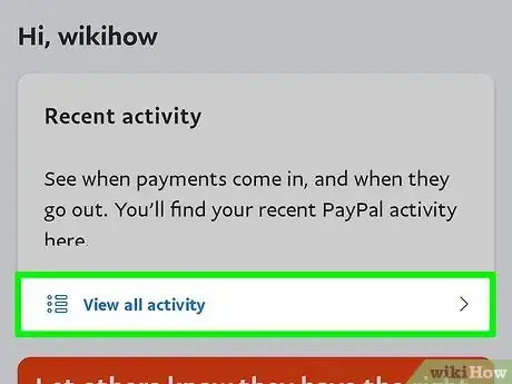 Image titled View PayPal Activity Step 3