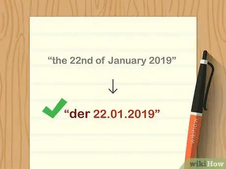 Image titled Write German Dates Step 1