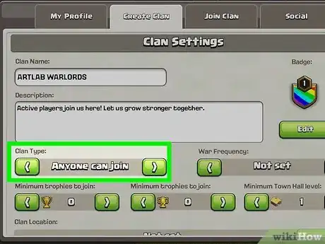 Image titled Run a Successful Clan in Clash of Clans Step 6