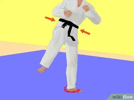 Image titled Do A Side Kick Step 9