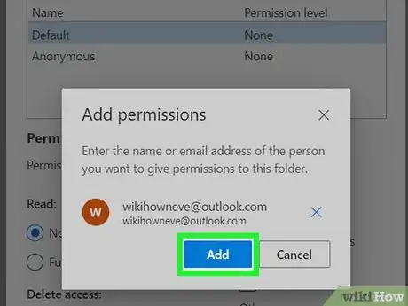 Image titled Share a Folder in Outlook Step 4