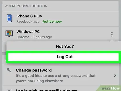 Image titled Log Out of Facebook Step 13