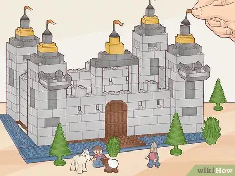 Image titled Make a LEGO Castle Step 20