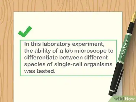 Image titled Write a Microbiology Lab Report Step 4