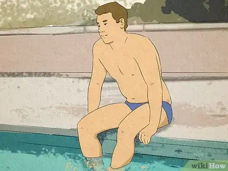 Image titled Swim Underwater Without Goggles Step 1