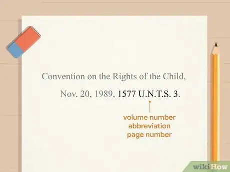 Image titled Cite the United Nations Convention on the Rights of the Child in APA Step 3