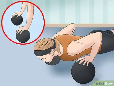 Image titled Do Medicine Ball Pushups Step 8