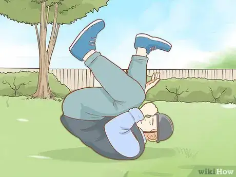 Image titled Avoid Injuries While Falling Off a Horse Step 10