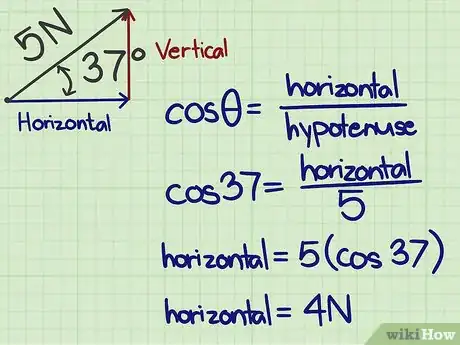 Image titled Resolve a Vector Into Components Step 9