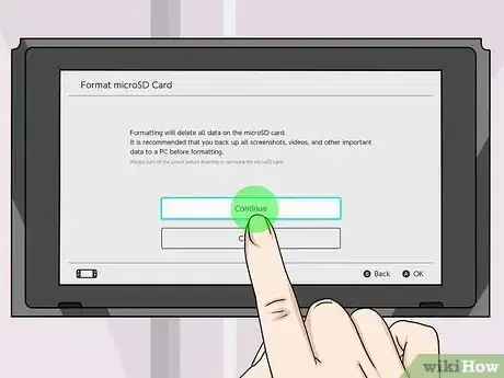 Image titled Format an SD Card on the Nintendo Switch Step 7