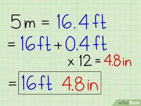 Image titled Convert Meters to Feet Step 3