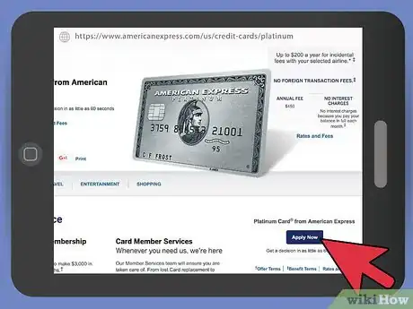 Image titled Get an American Express Platinum Card Step 7
