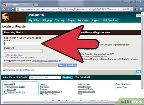 Image titled Prepare a Paid UPS Shipping Label Online Step 2