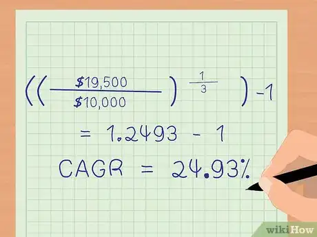 Image titled Calculate Compounded Annual Growth Rate Step 7