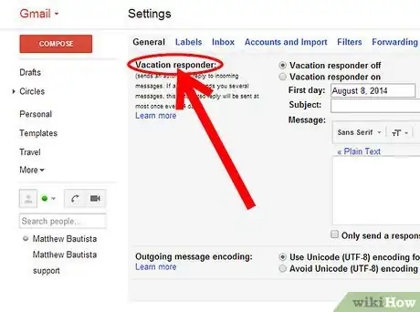 Image titled Create an Autoresponder for Gmail Step 3