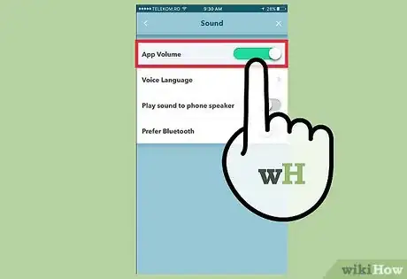 Image titled Change the Volume in Waze Step 4