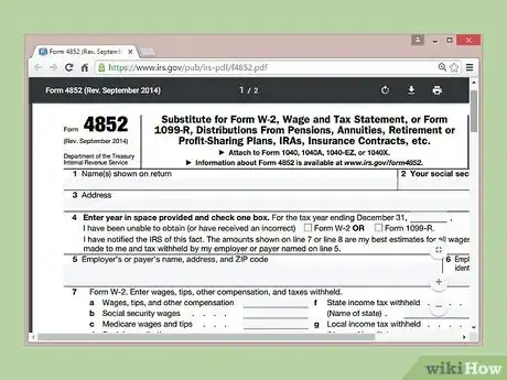 Image titled Get a Copy of Your W 2 from the IRS Step 14