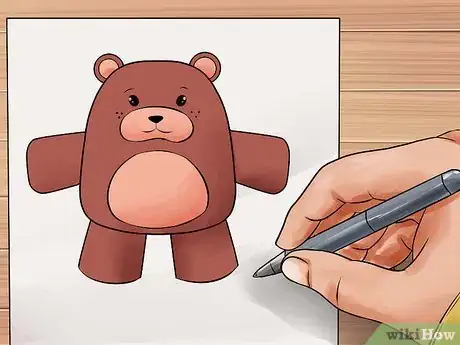 Image titled Draw a Teddy Bear Step 15